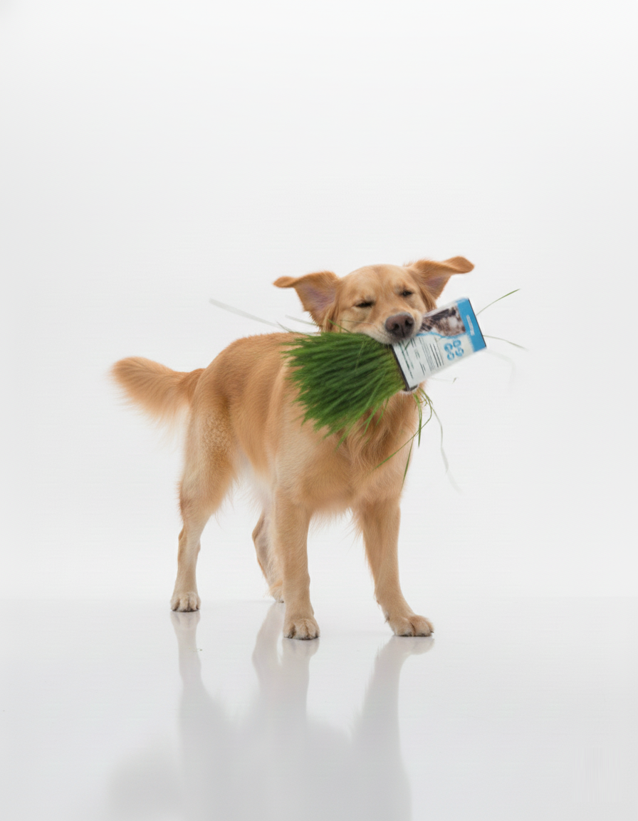 Golden Retriever disfrutando de PETGRASS
