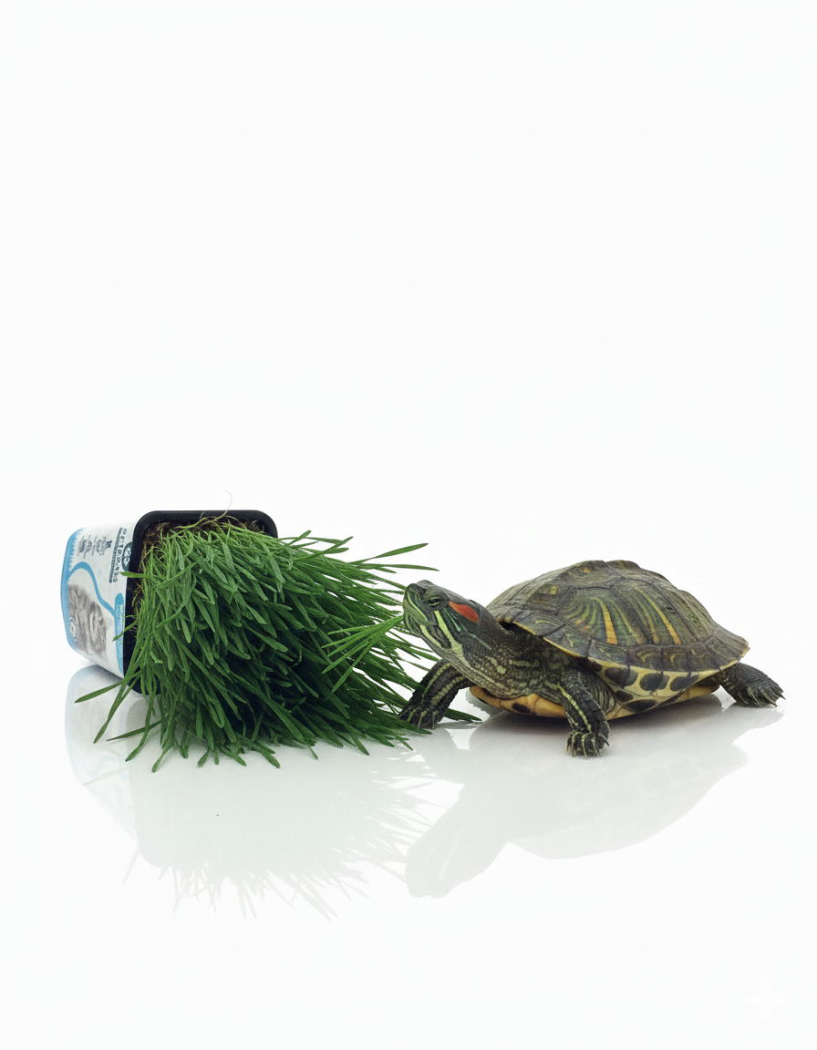 Tortuga junto a PETGRASS