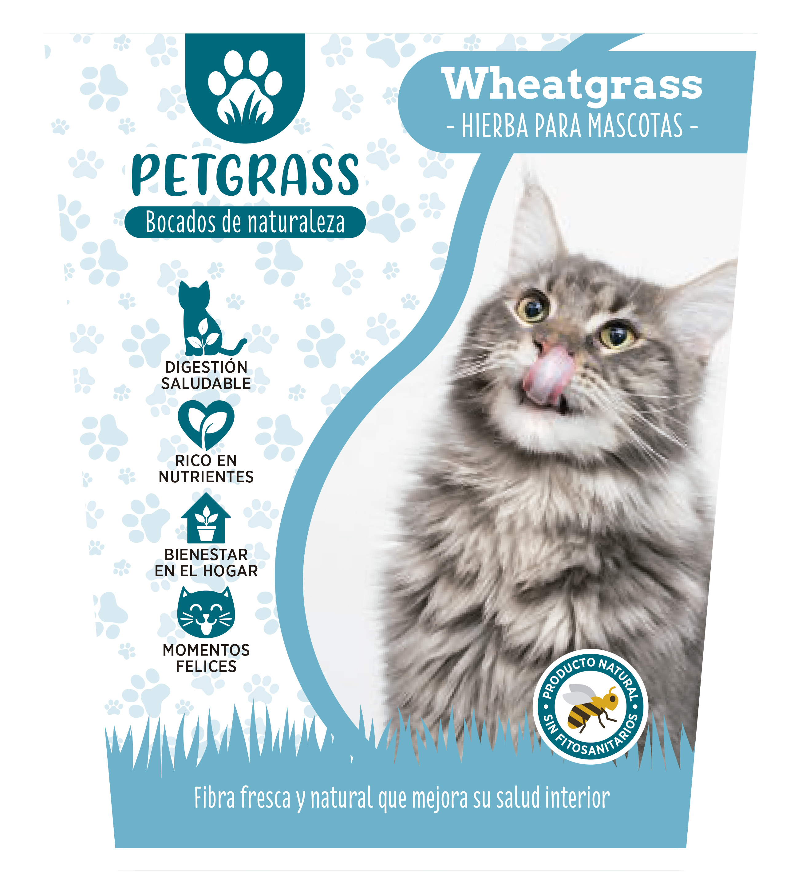 Petgrass Wheatgrass - Hierba para Mascotas